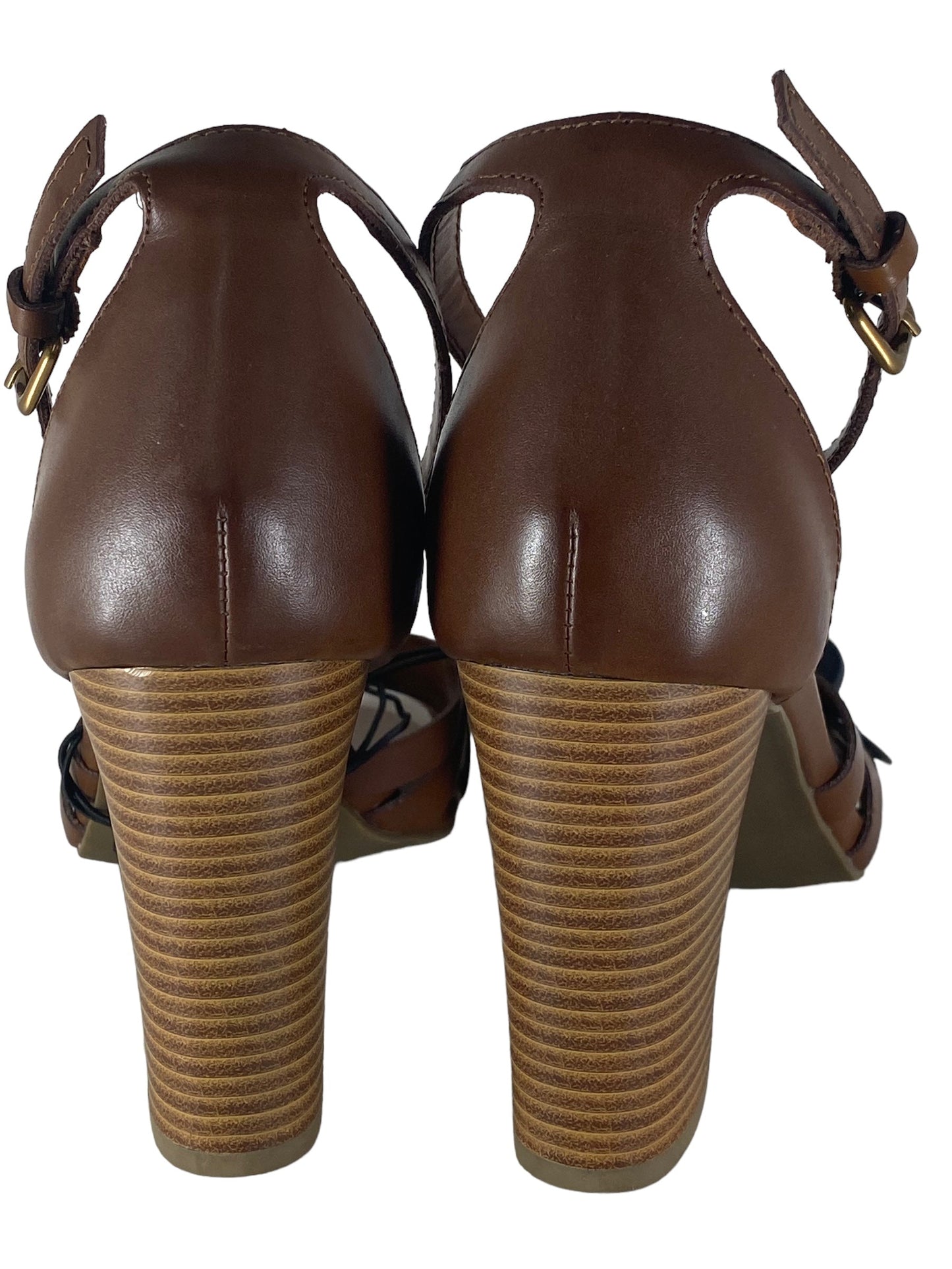 Sandals Heels Block By Worthington Size: 9.5