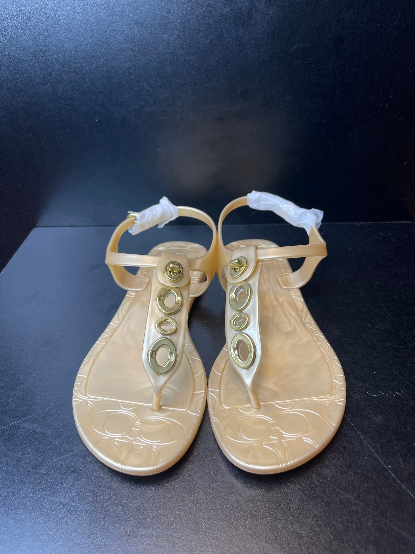 Sandals Flip Flops By Coach Size: 5