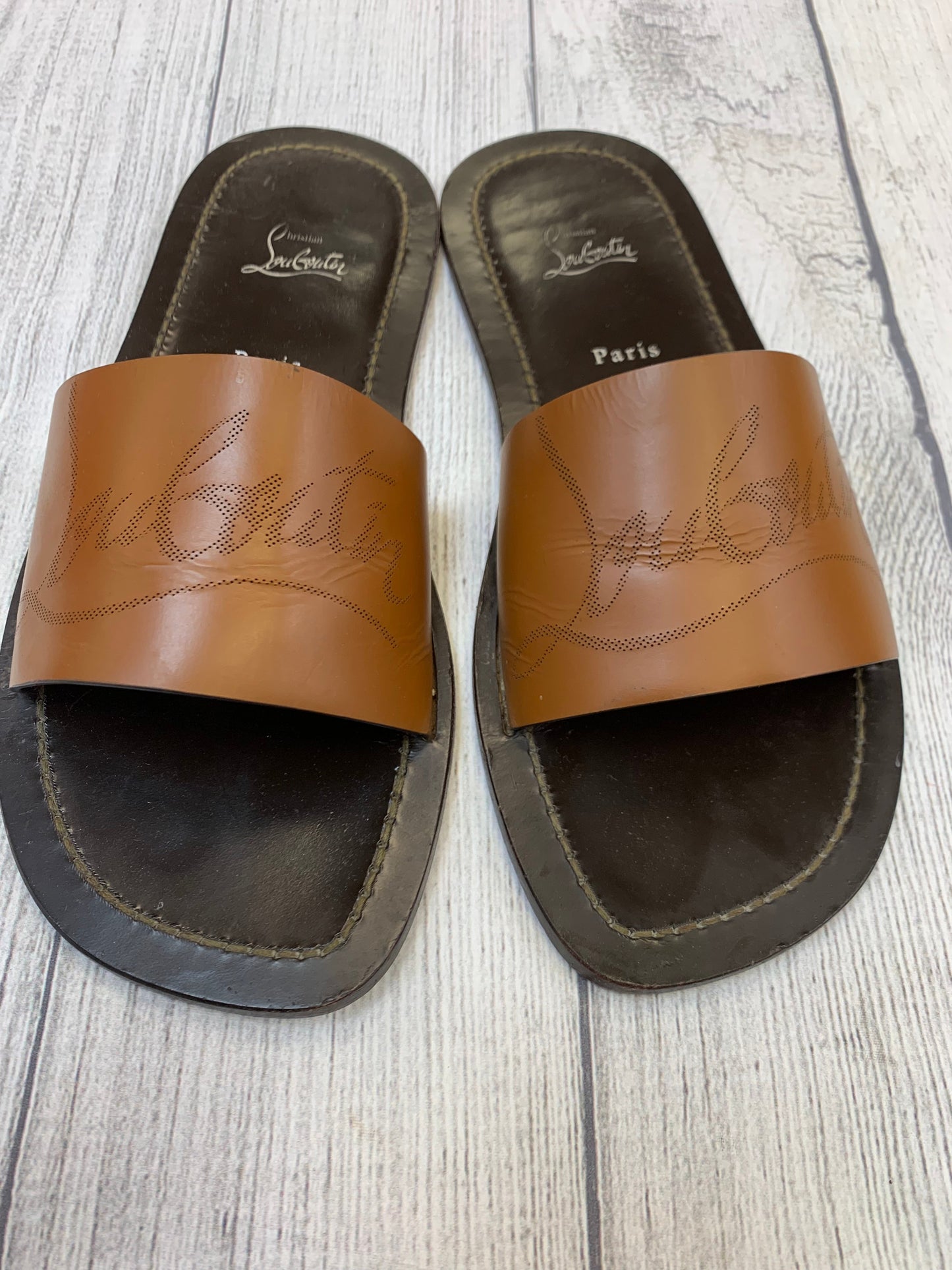 Sandals Designer By Christian Louboutin Size: 12