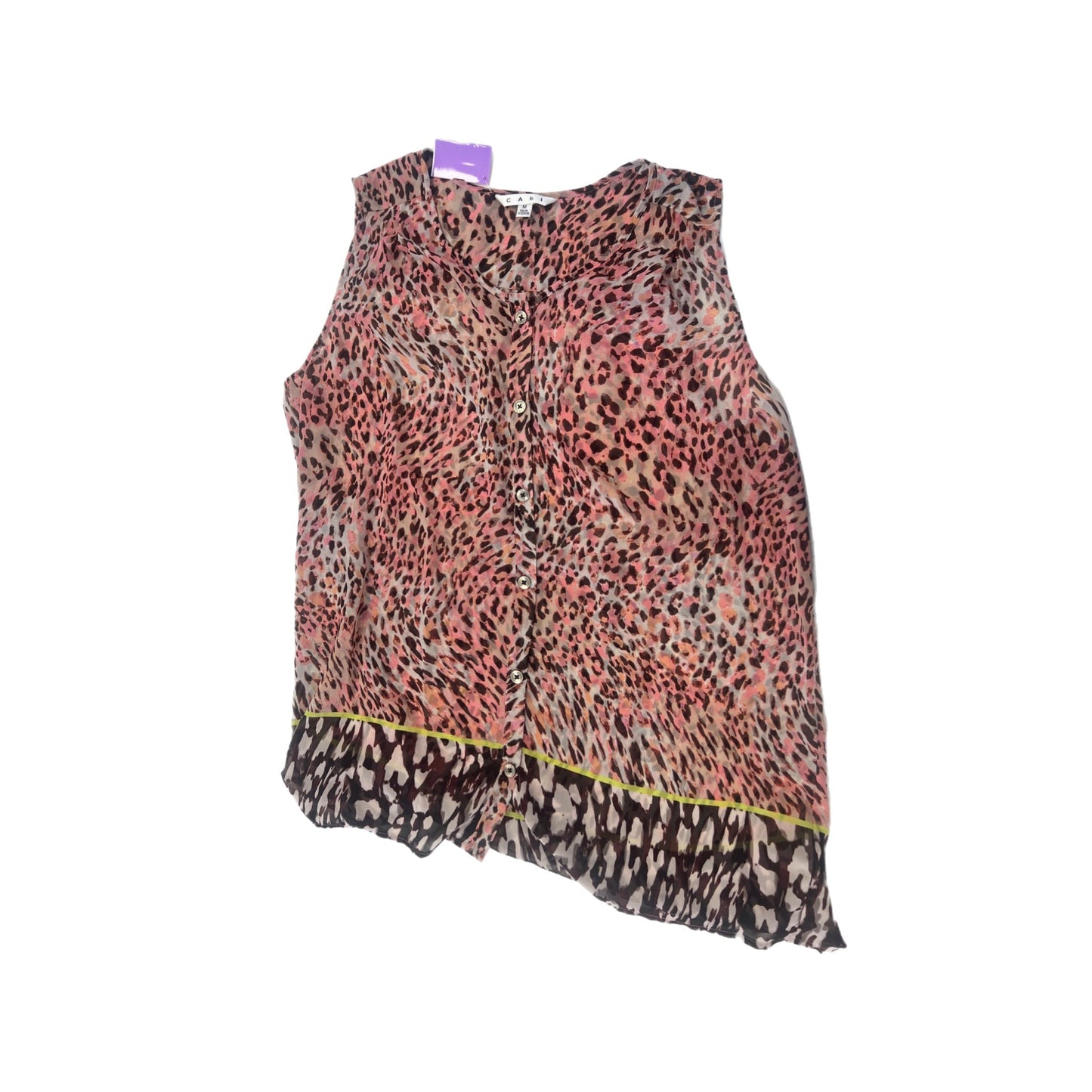 Top Sleeveless By Cabi Size: M