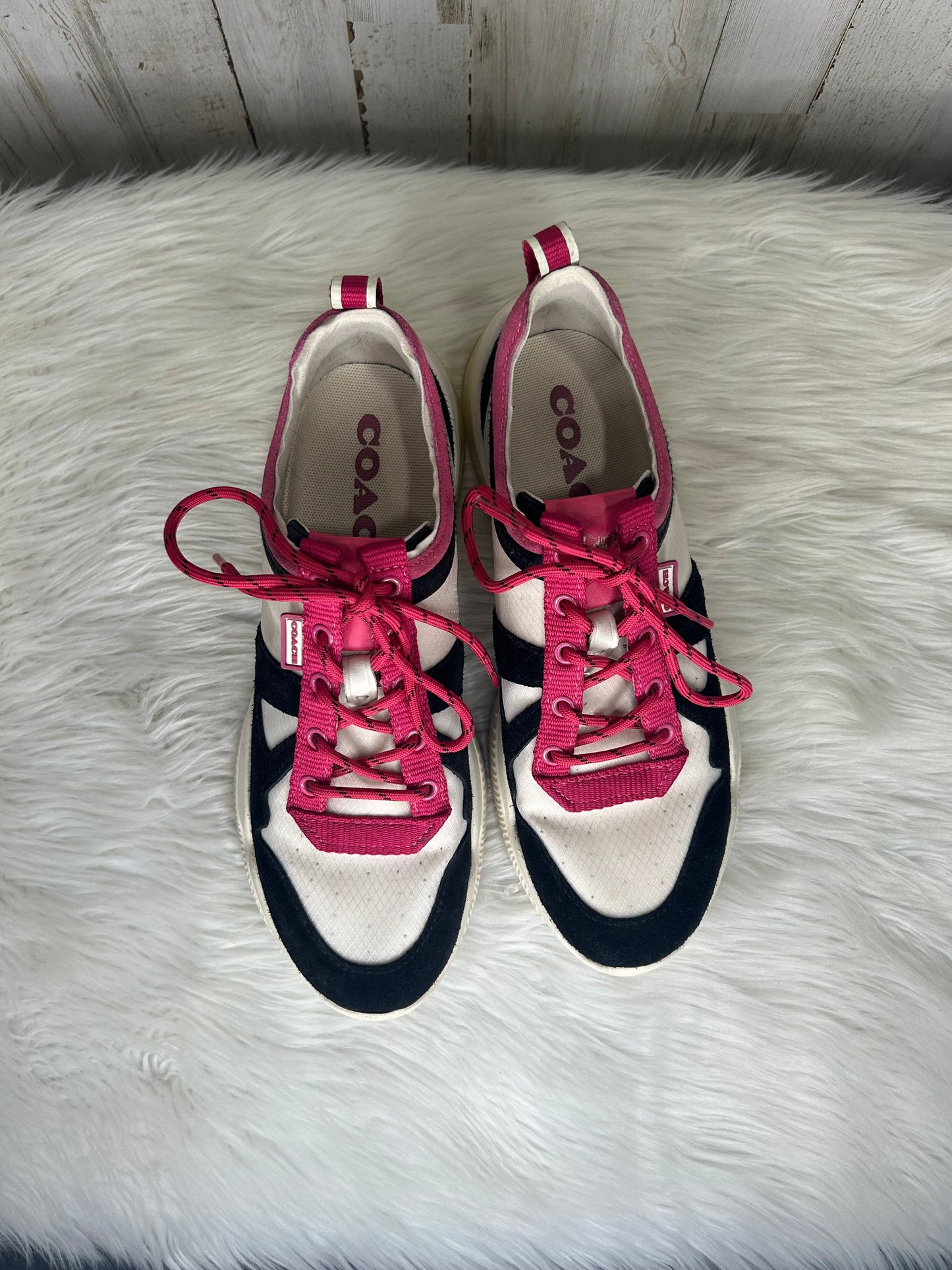 Shoes Sneakers By Coach Size: 8