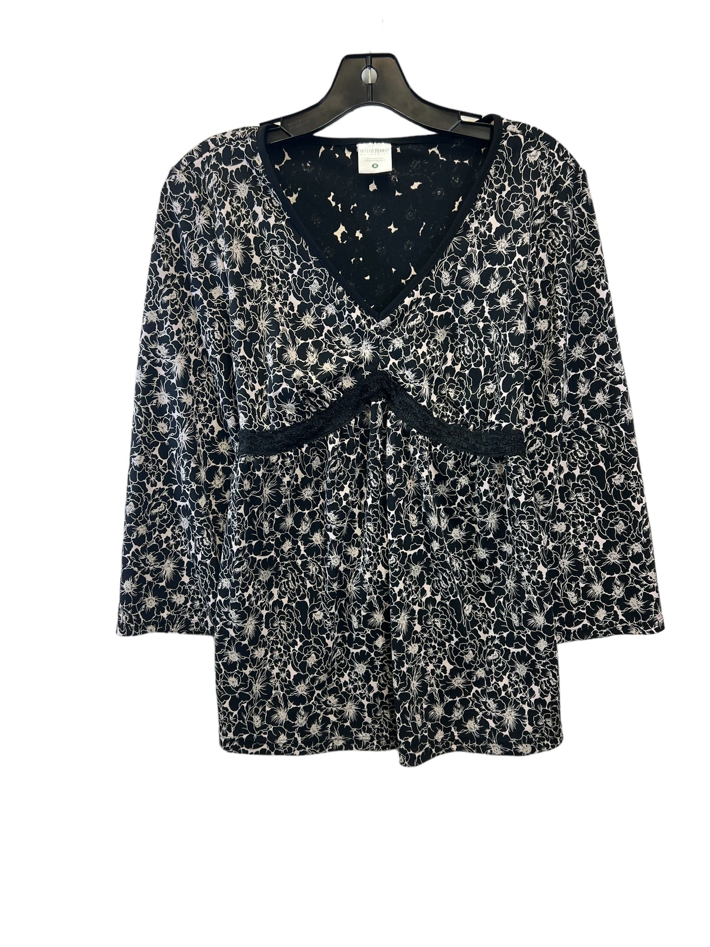 Maternity Top Short Sleeve By Motherhood Size: M