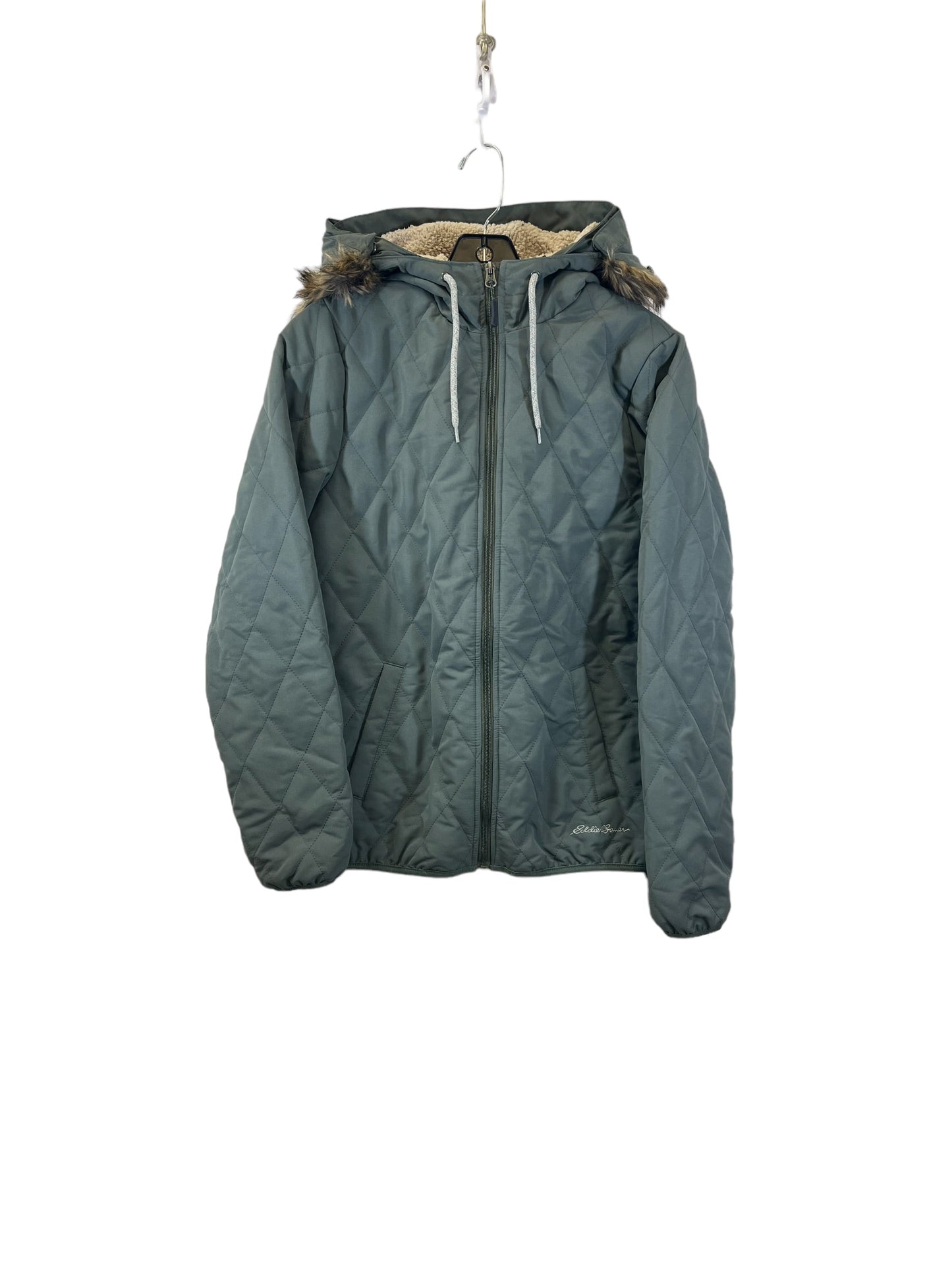 Jacket Puffer & Quilted By Eddie Bauer Size: Xs
