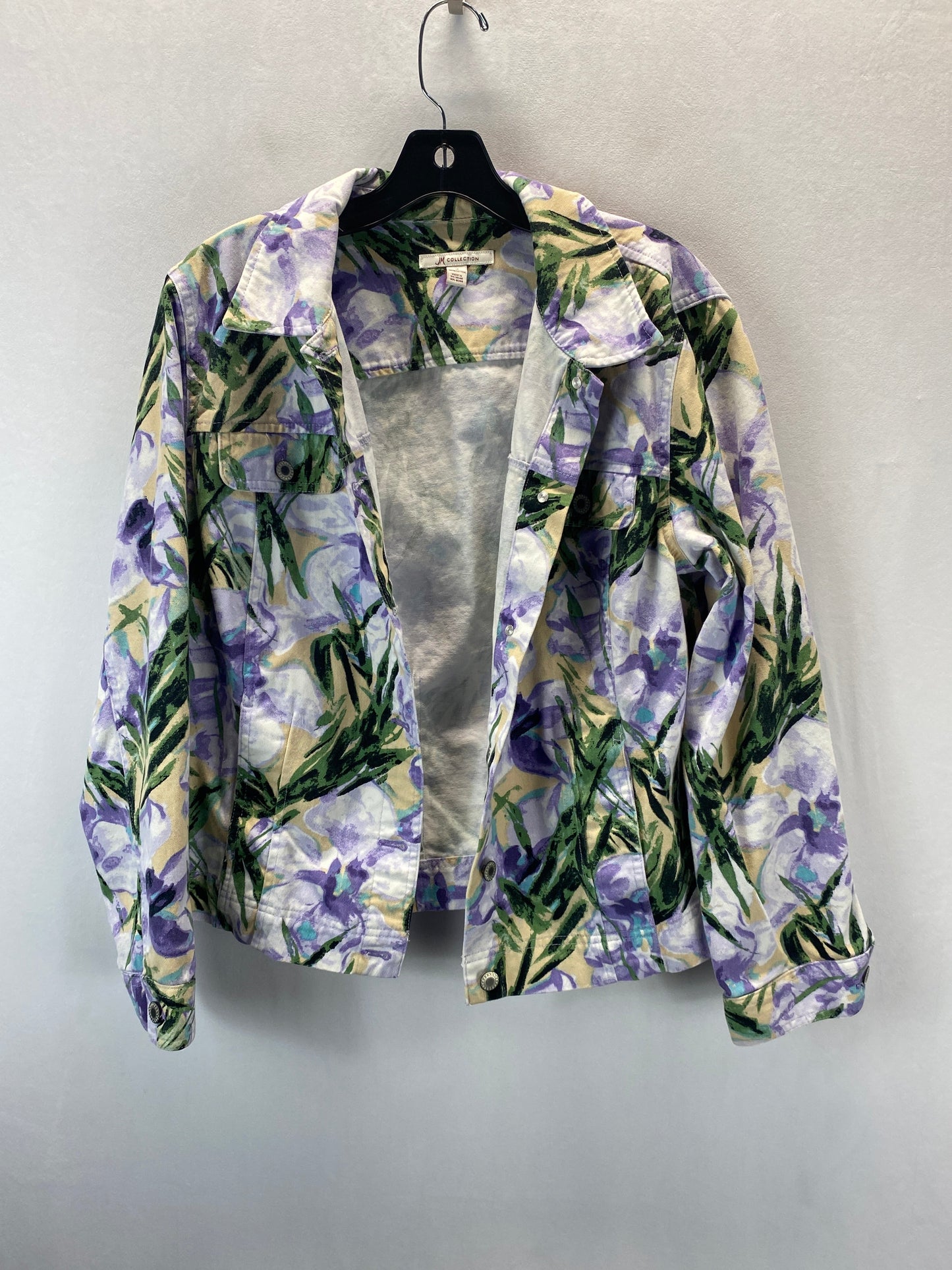 Jacket Denim By Jm Collections Size: 12