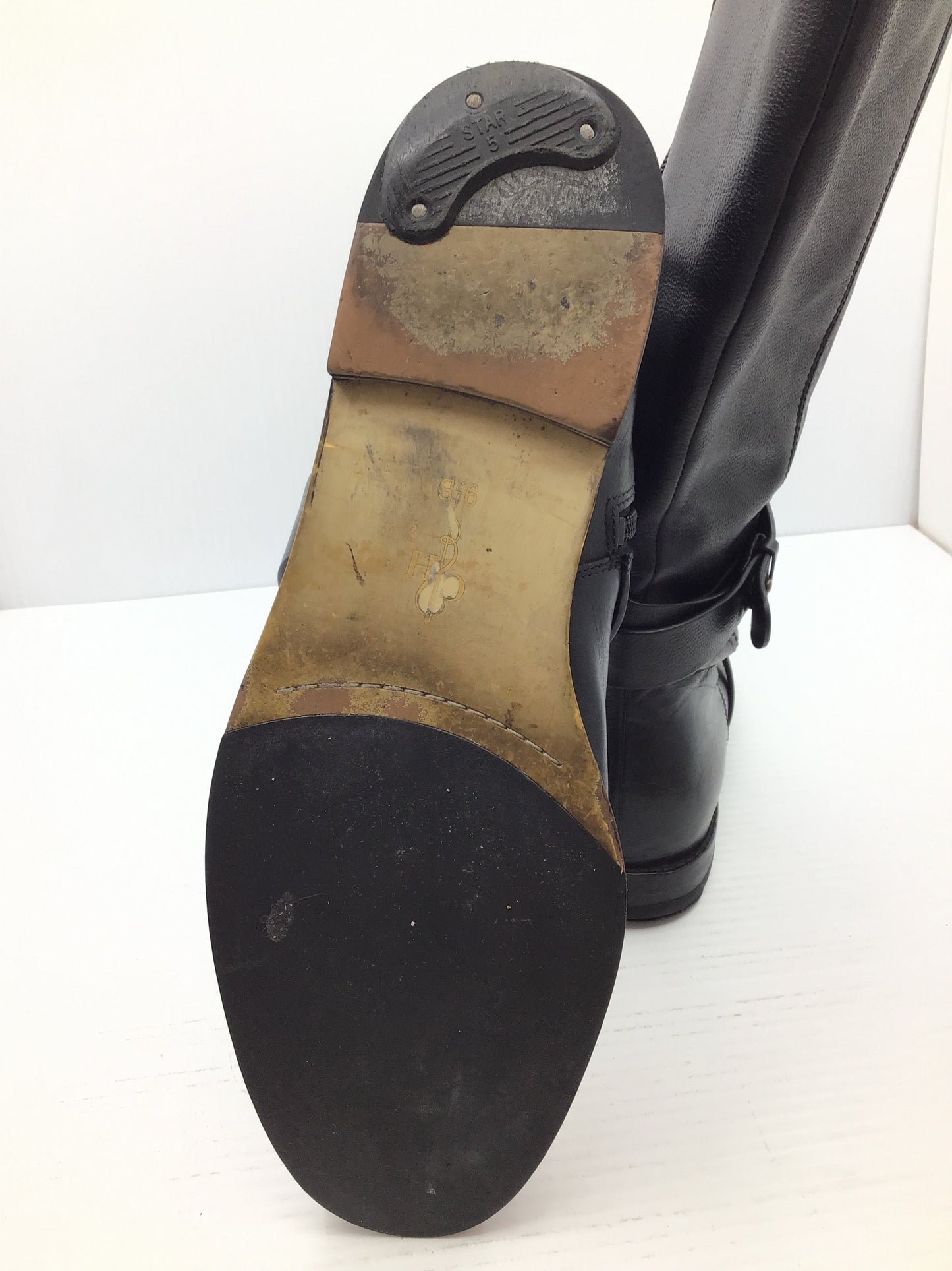 Boots Mid-calf Flats By Cole-haan Size: 9.5