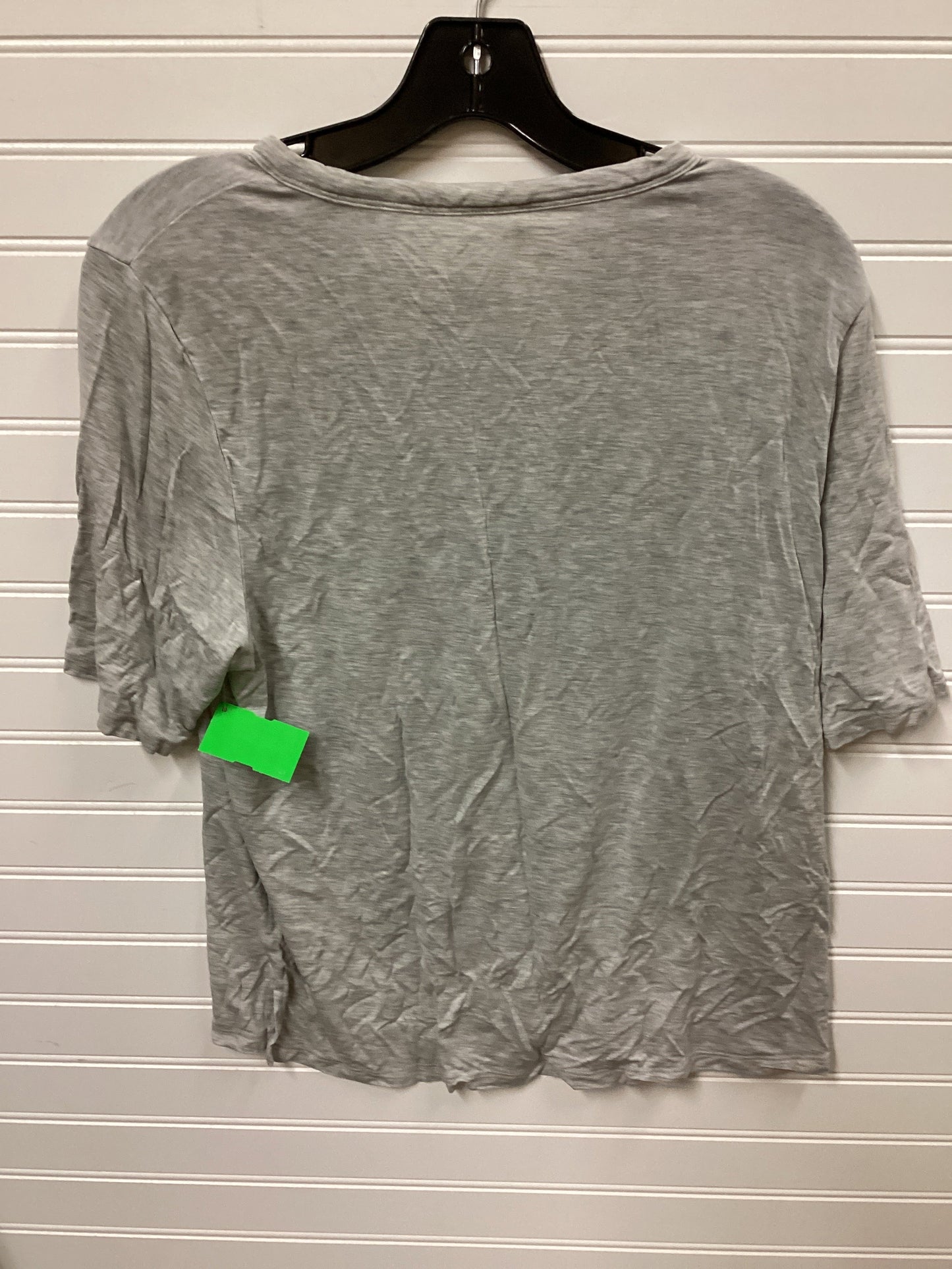 Athletic Top Ss By Athleta In Grey, Size:S