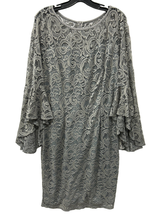 Dress Casual Midi By Cmc In Grey, Size:3