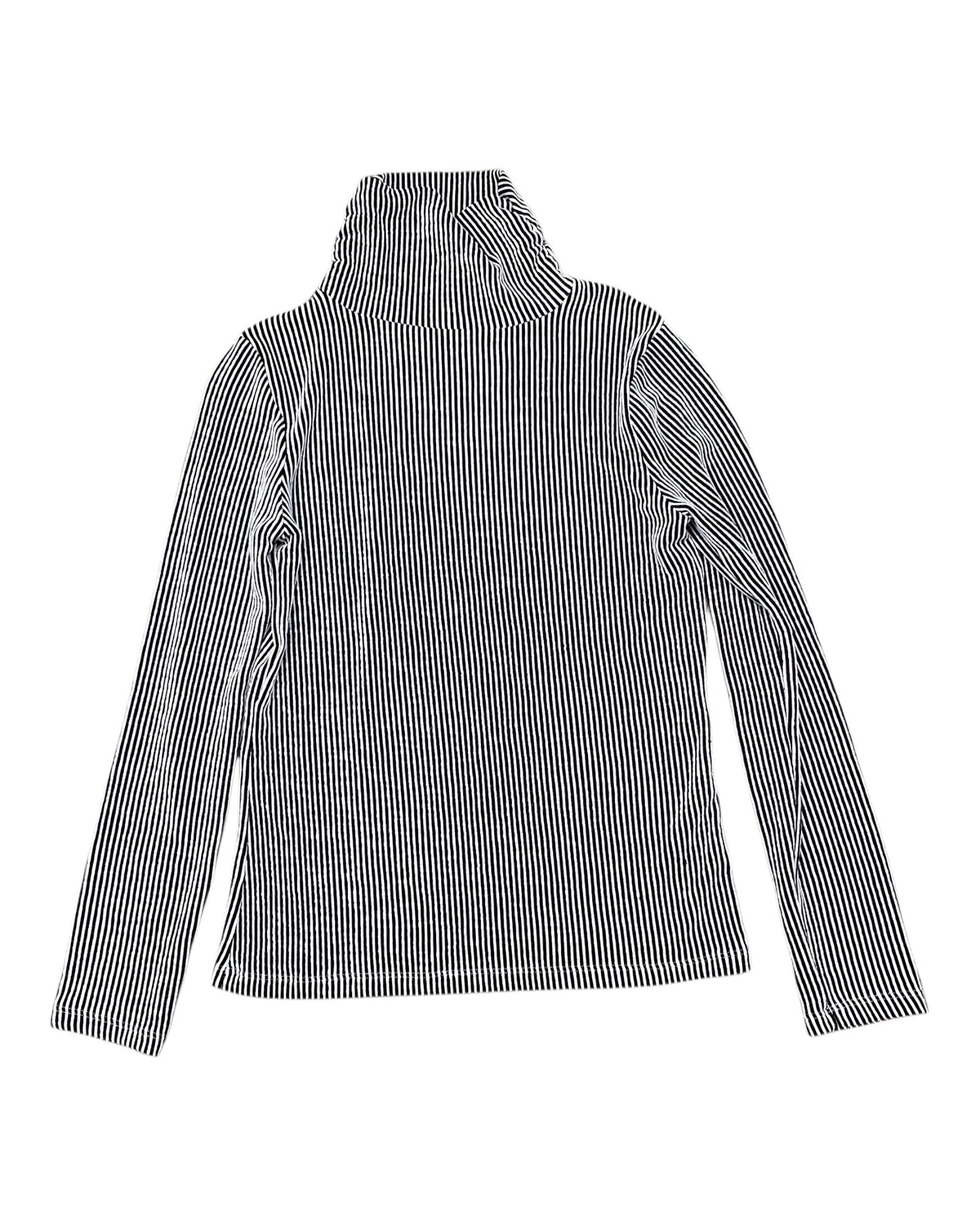 Top Ls By Zenana In Black & White, Size:M