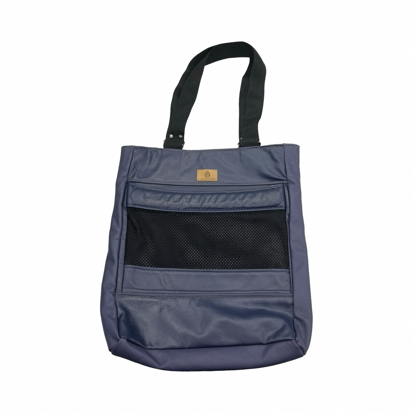 Handbag By Clothes Mentor In Navy, Size:Medium