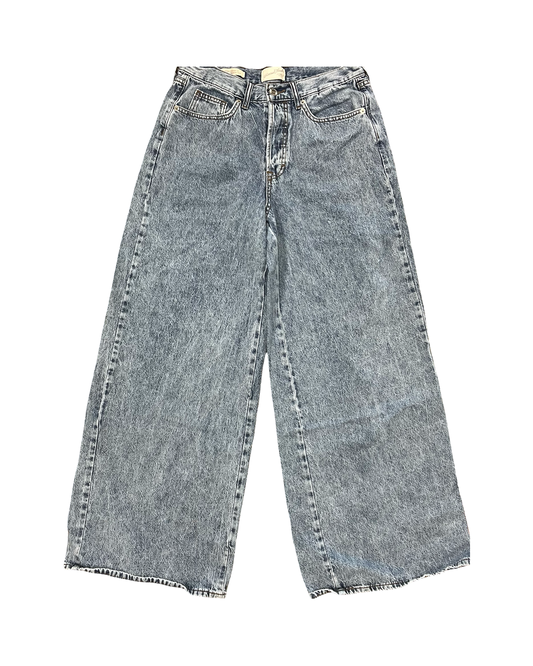 Jeans Wide Leg By Universal Thread In Blue Denim, Size:6