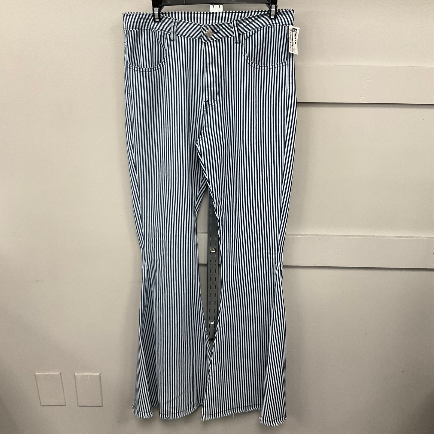 Jeans Flared By Altard State In Striped Pattern, Size:L