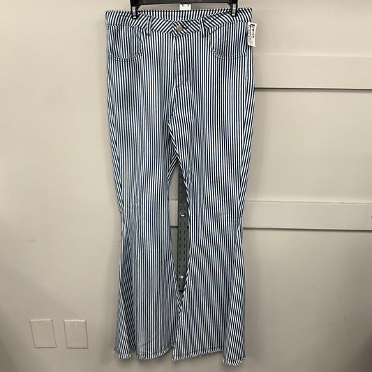Jeans Flared By Altard State In Striped Pattern, Size:L