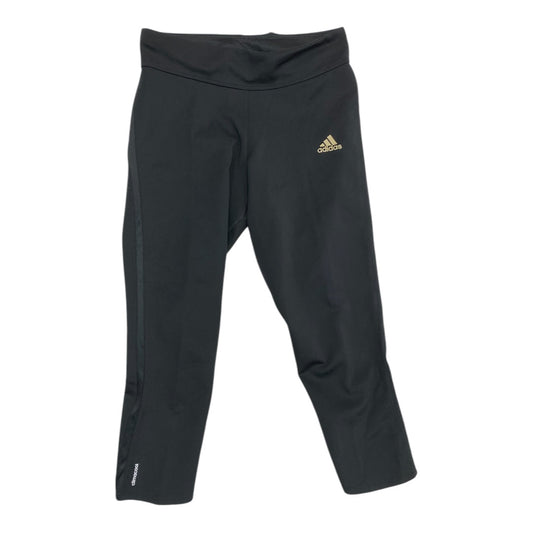 Athletic Leggings Capris By Adidas In Black, Size:Xs