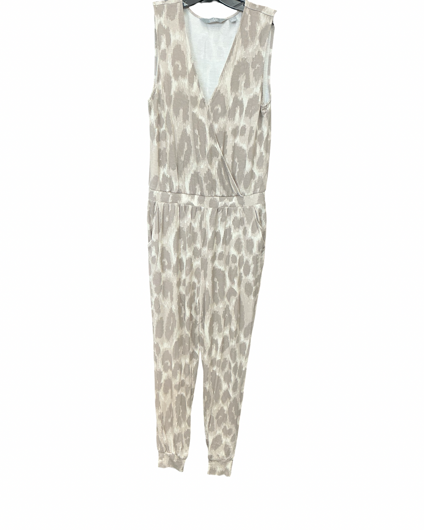 Jumpsuit By Clothes Mentor In Tan, Size:S
