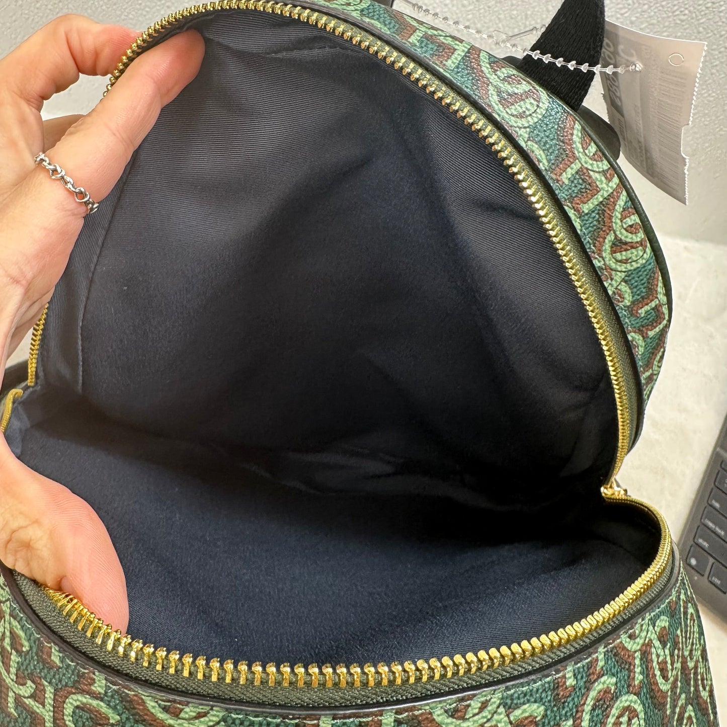 Backpack Designer By Coach, Size: Medium