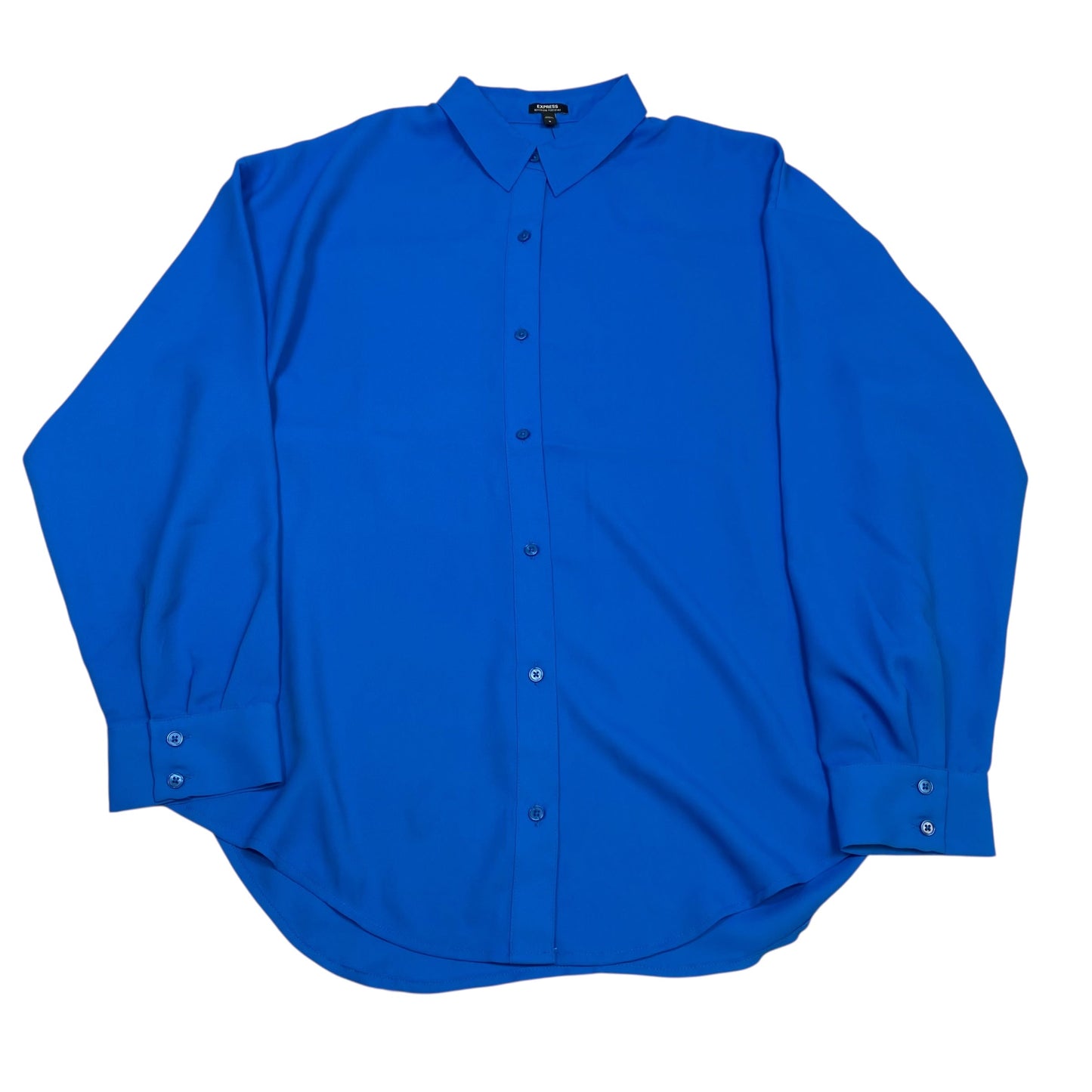 Top Ls By Express In Blue, Size:M