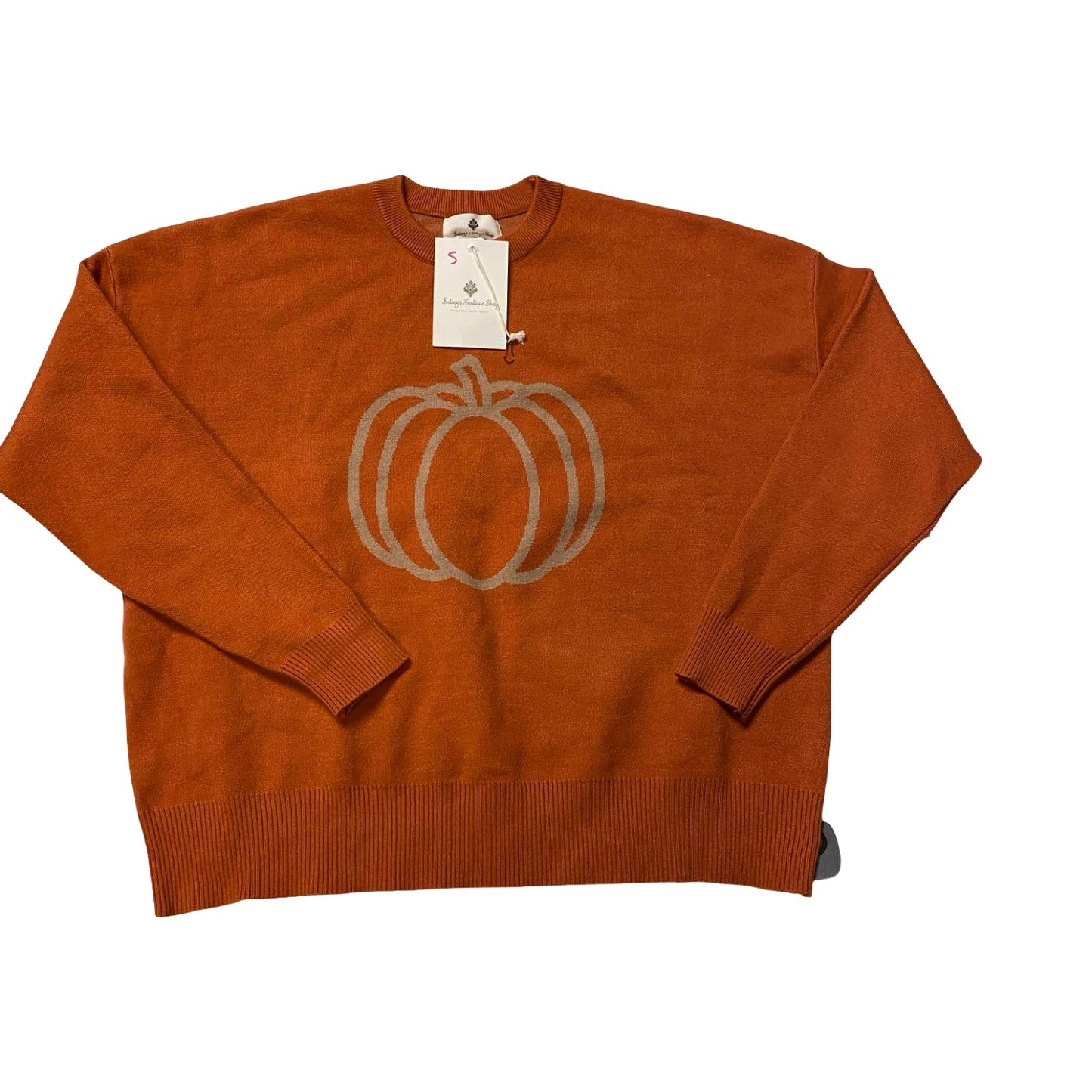Sweater By Betseys Boutique Shop In Orange, Size:S