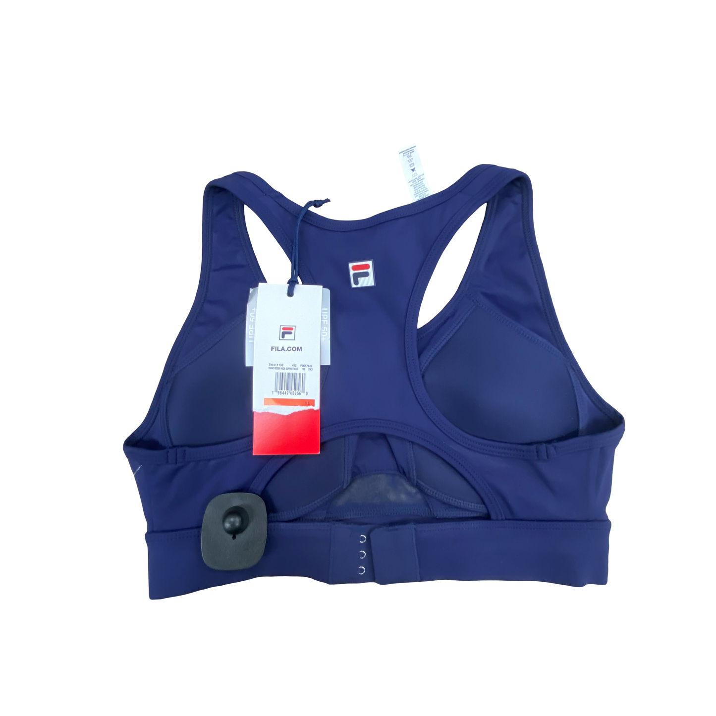 Athletic Bra By Fila In Navy, Size:Xs