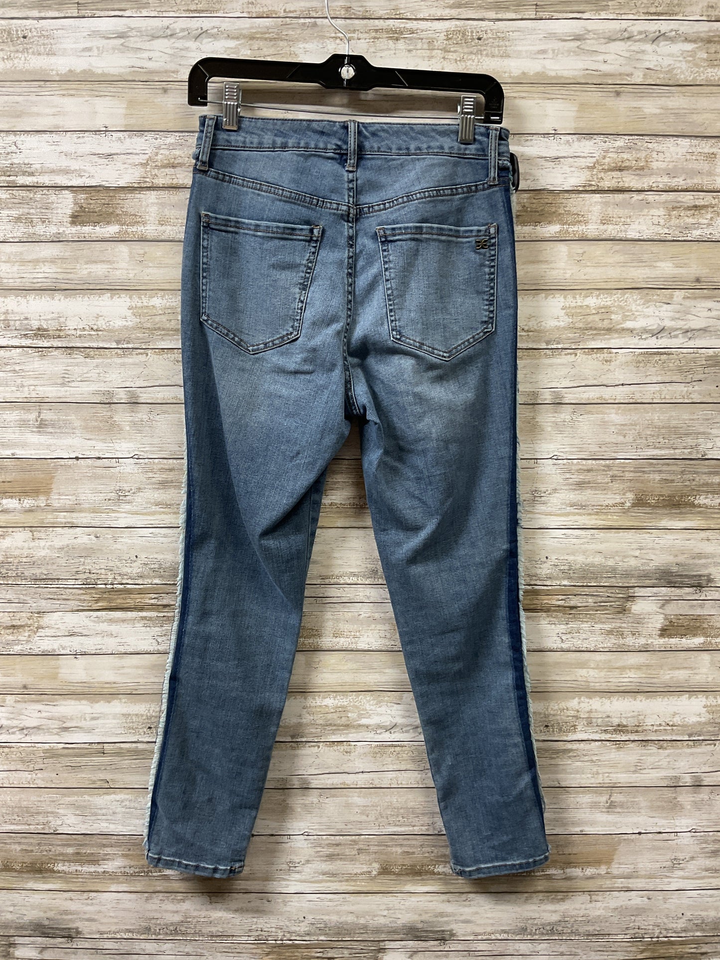 Jeans Skinny By Sam Edelman In Blue Denim, Size:4