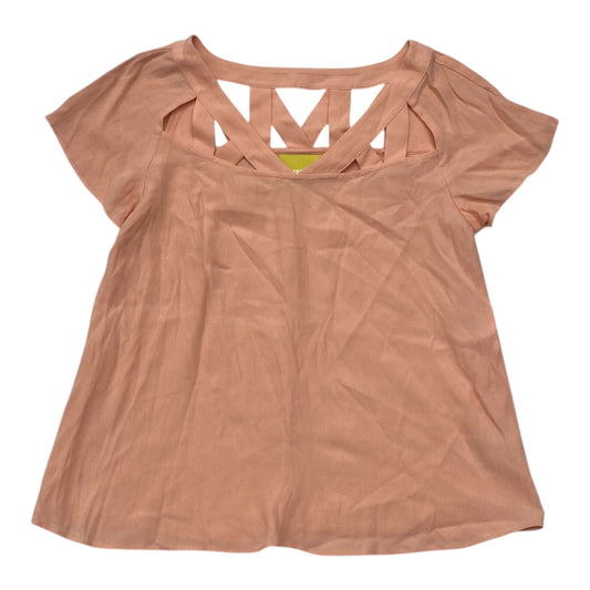 Top Ss By Maeve In Peach, Size:Xs