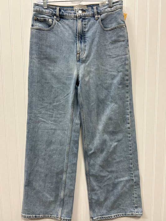 Jeans Straight By Everlane In Blue Denim, Size:6