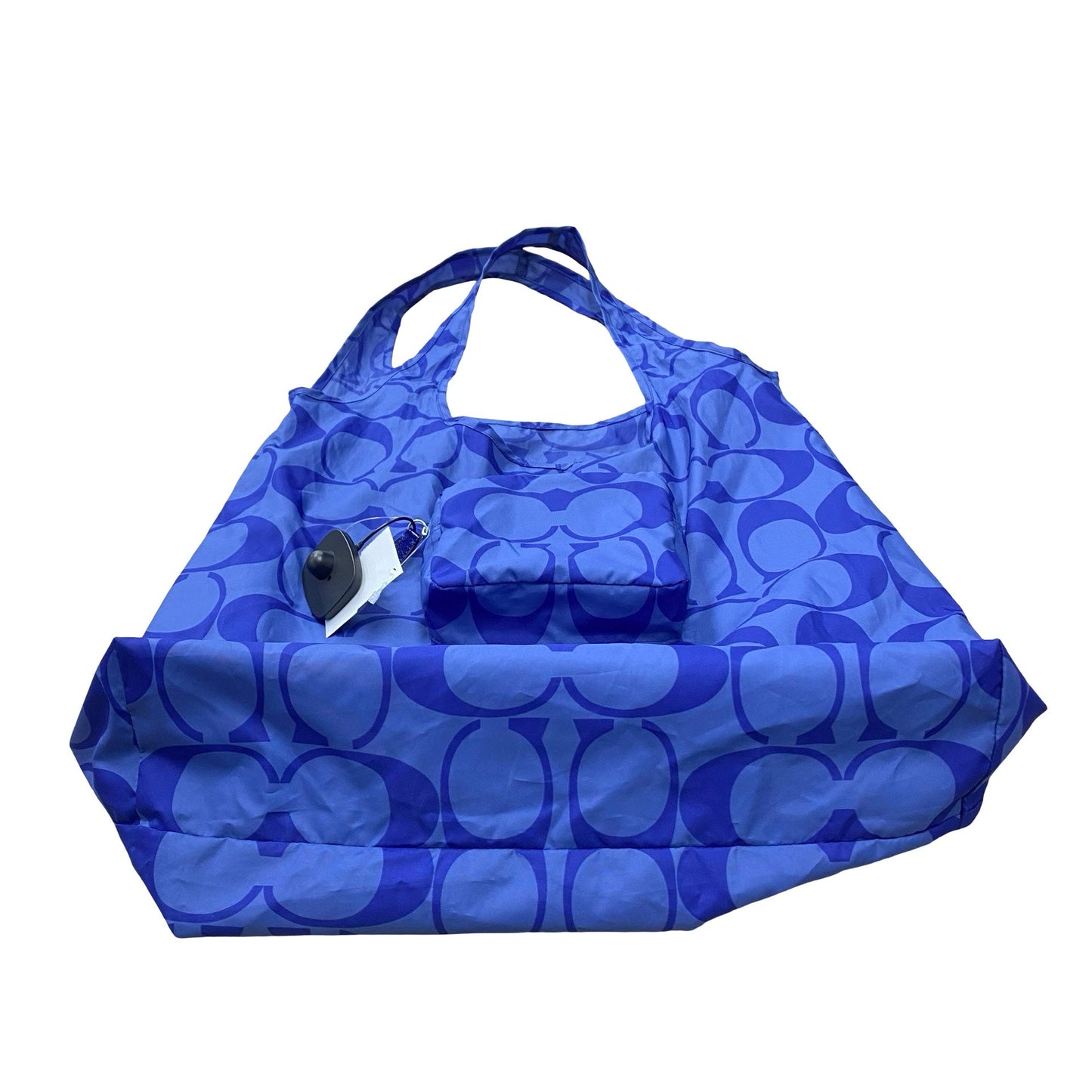 Handbag Designer By Coach In Blue, Size:Medium