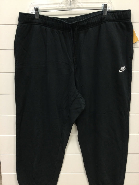 Athletic Pants By Nike Apparel In Black, Size:2X