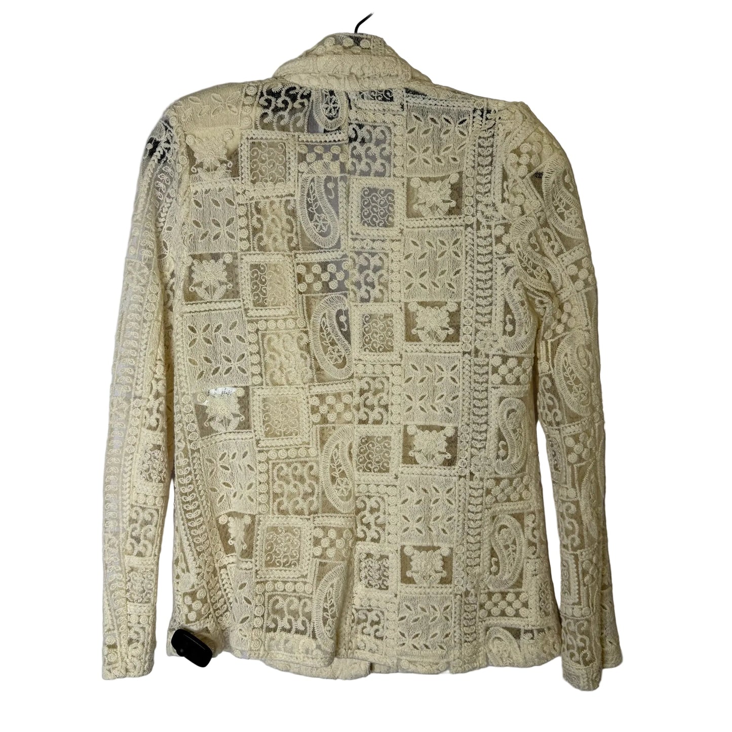 Cardigan By Fashion Nova In Cream, Size: M
