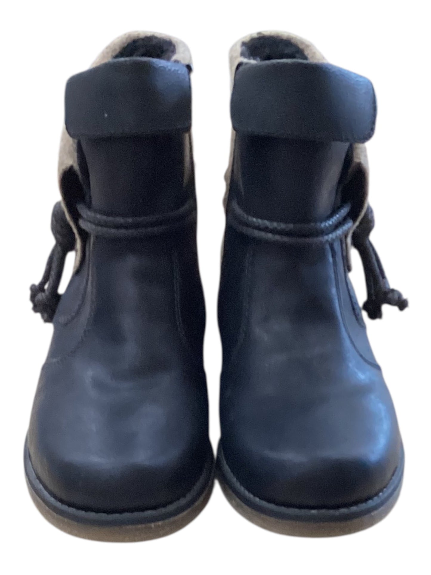 Boots Ankle Flats By Riekers In Black, Size:7