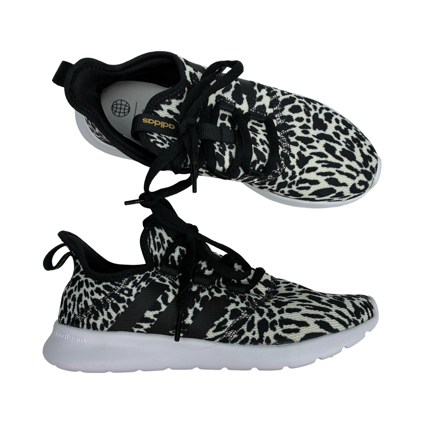 Shoes Athletic By Adidas In Black & Cream, Size:6.5