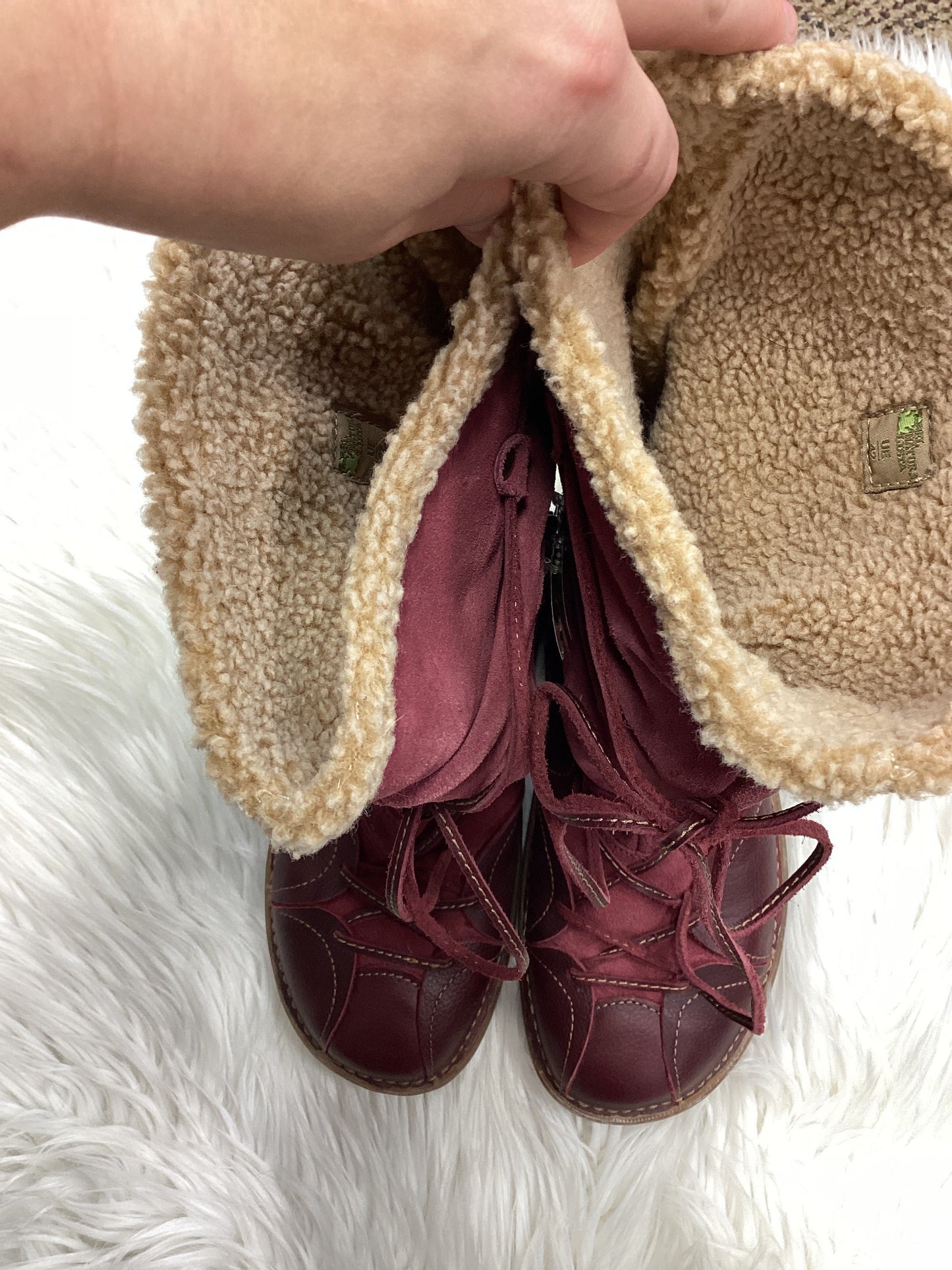 Boots Snow By Toad & Co In Red, Size: