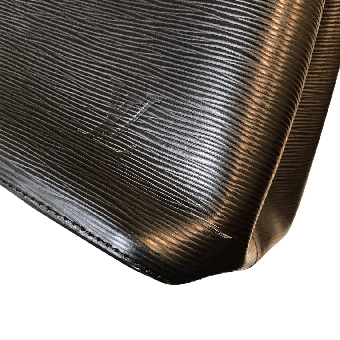 Handbag Luxury Designer By Louis Vuitton In Black, Size:Medium