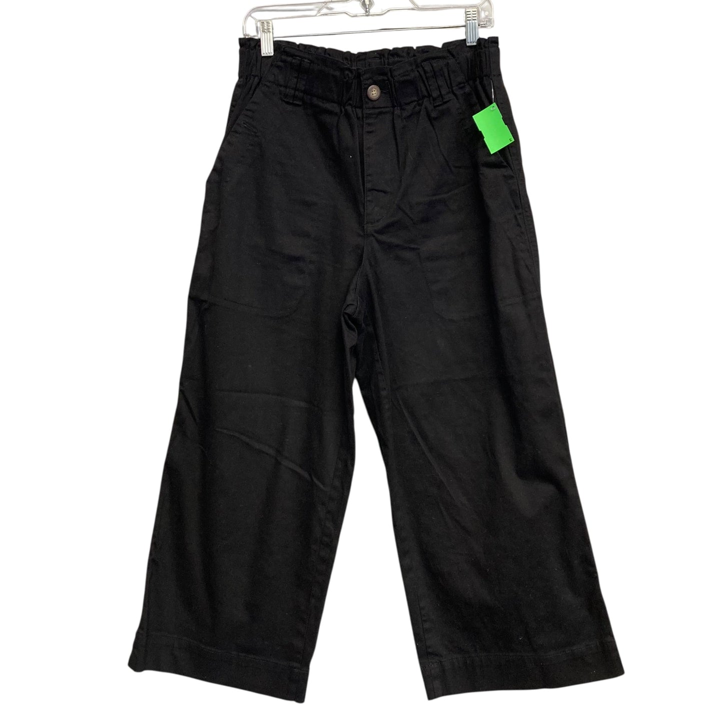 Jeans Wide Leg By Democracy In Black Denim, Size:12