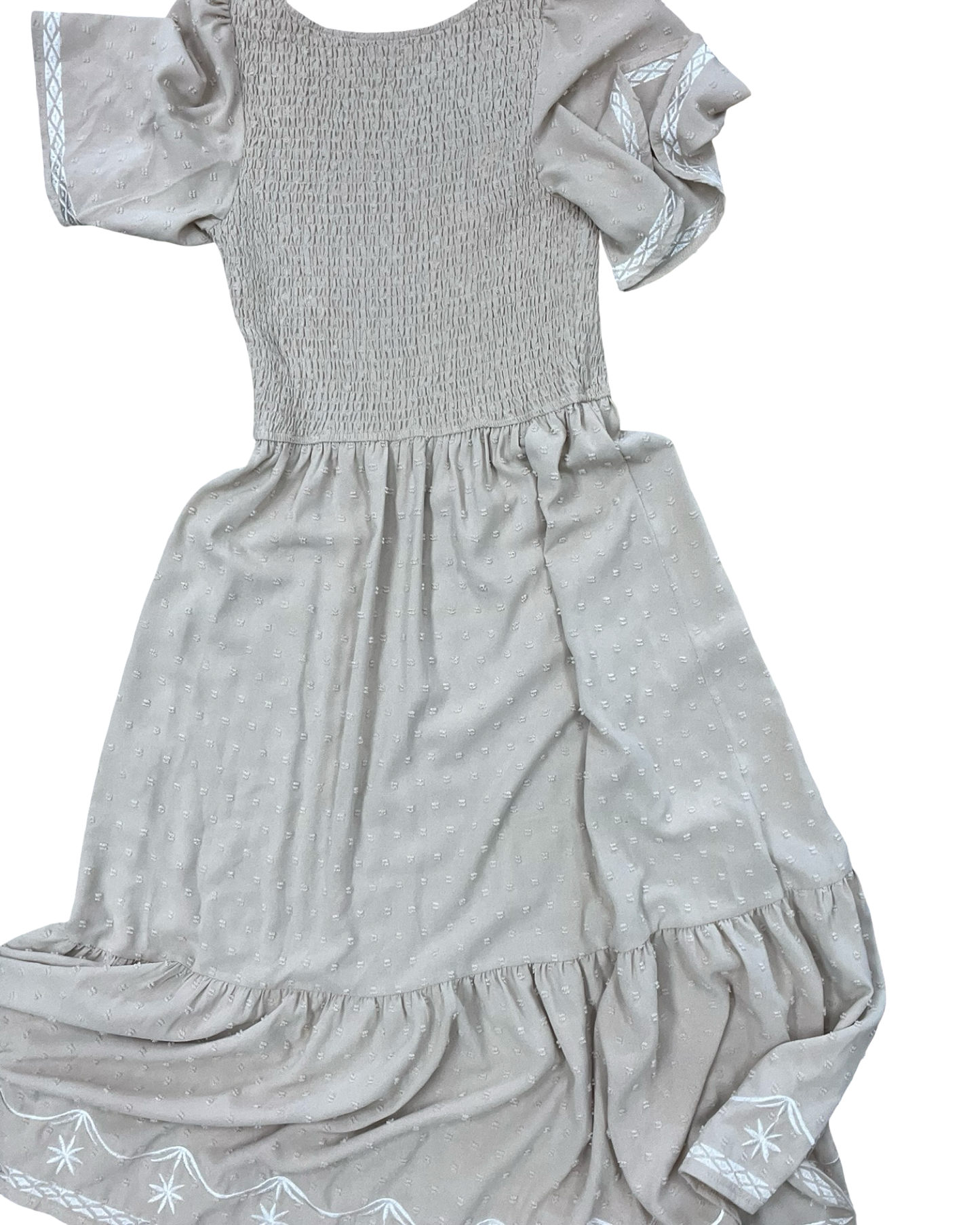 Dress Casual Maxi By Clothes Mentor In Tan, Size:M