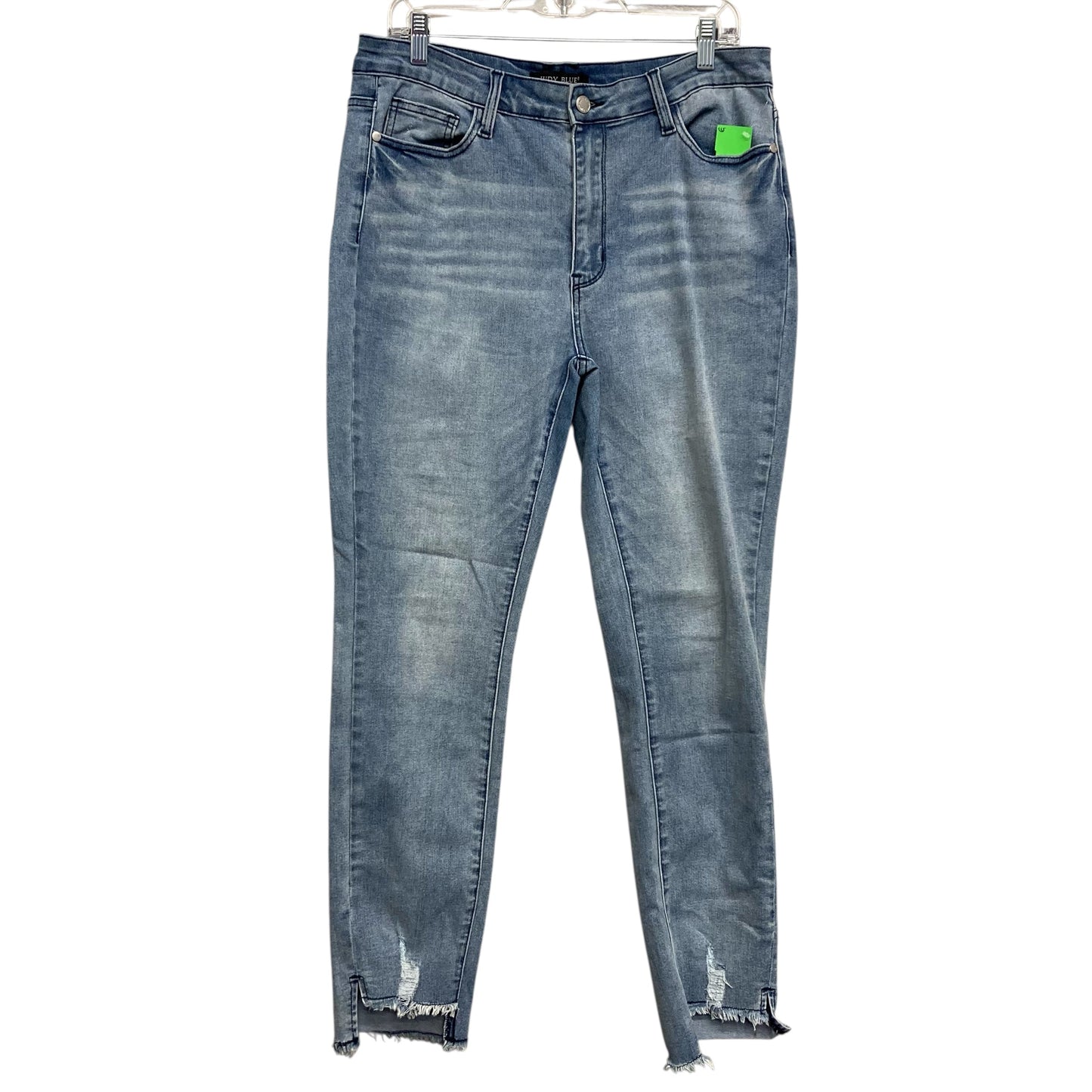 Jeans Skinny By Judy Blue In Blue Denim, Size:12