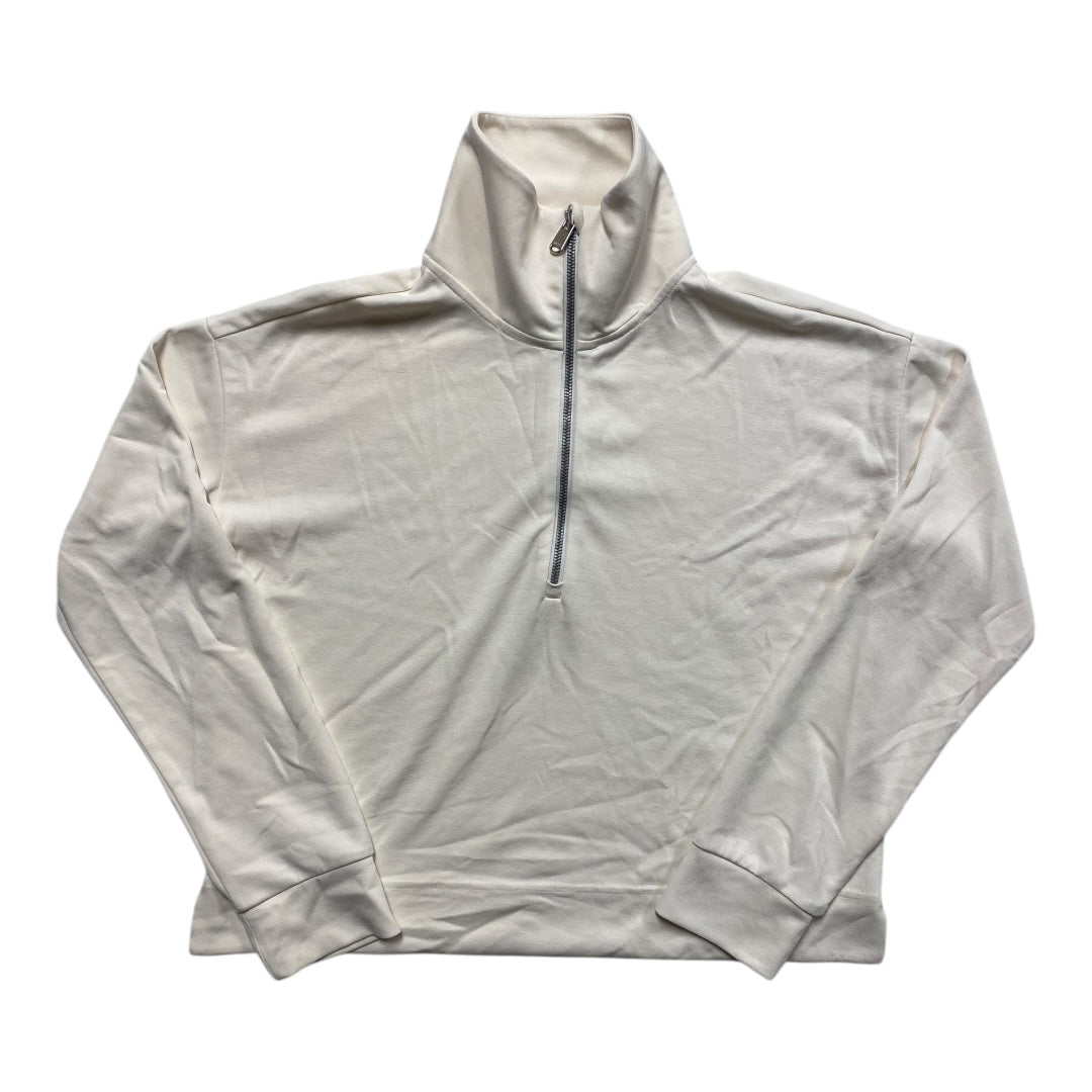 Athletic Sweatshirt Collar By Athleta In Cream, Size:S