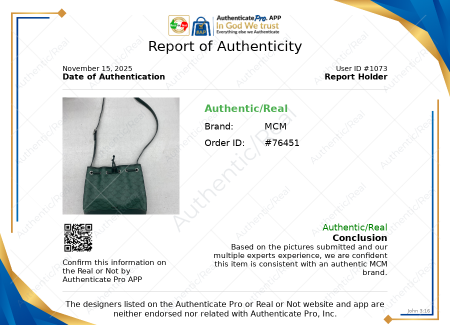 Crossbody Luxury Designer By Mcm In Green, Size:Medium