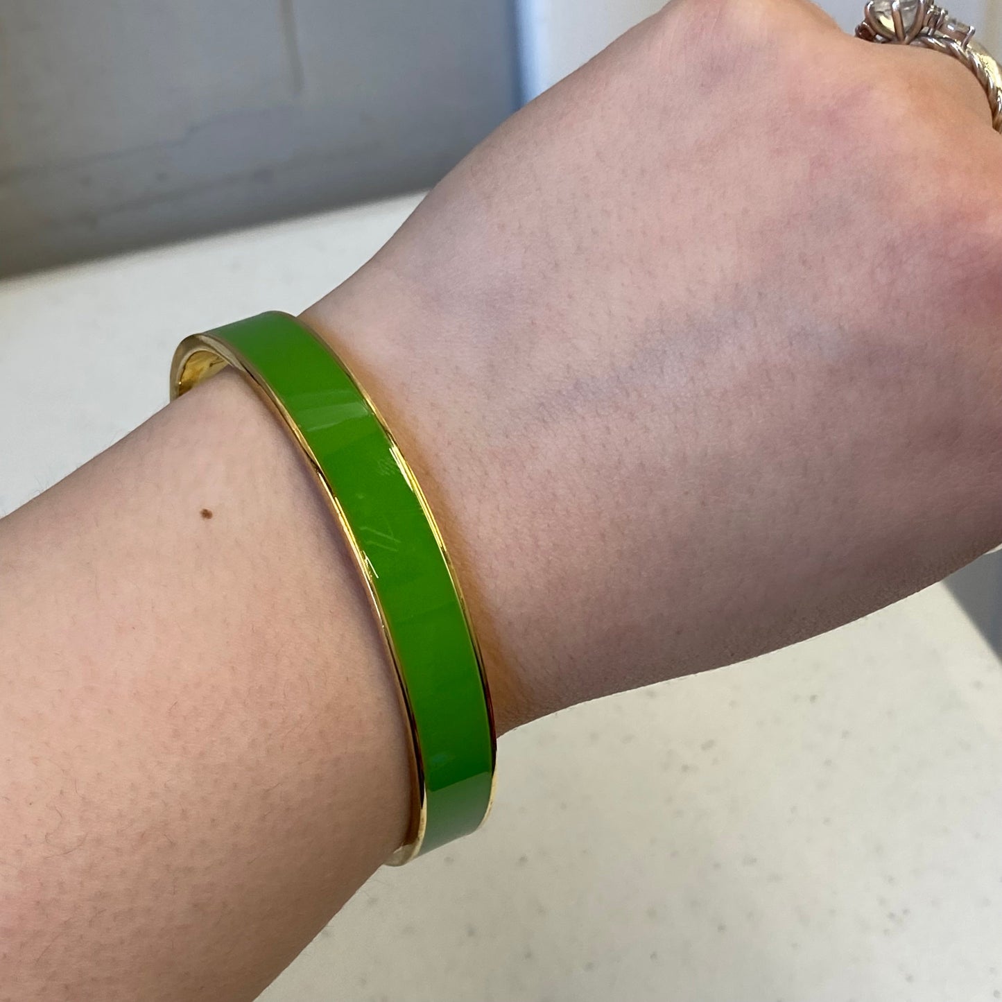 Bracelet Designer By Kate Spade In Green