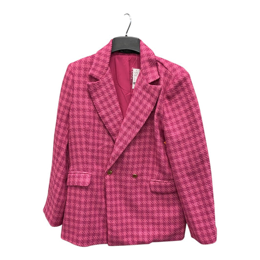 Blazer By New York And Co In Pink, Size:L