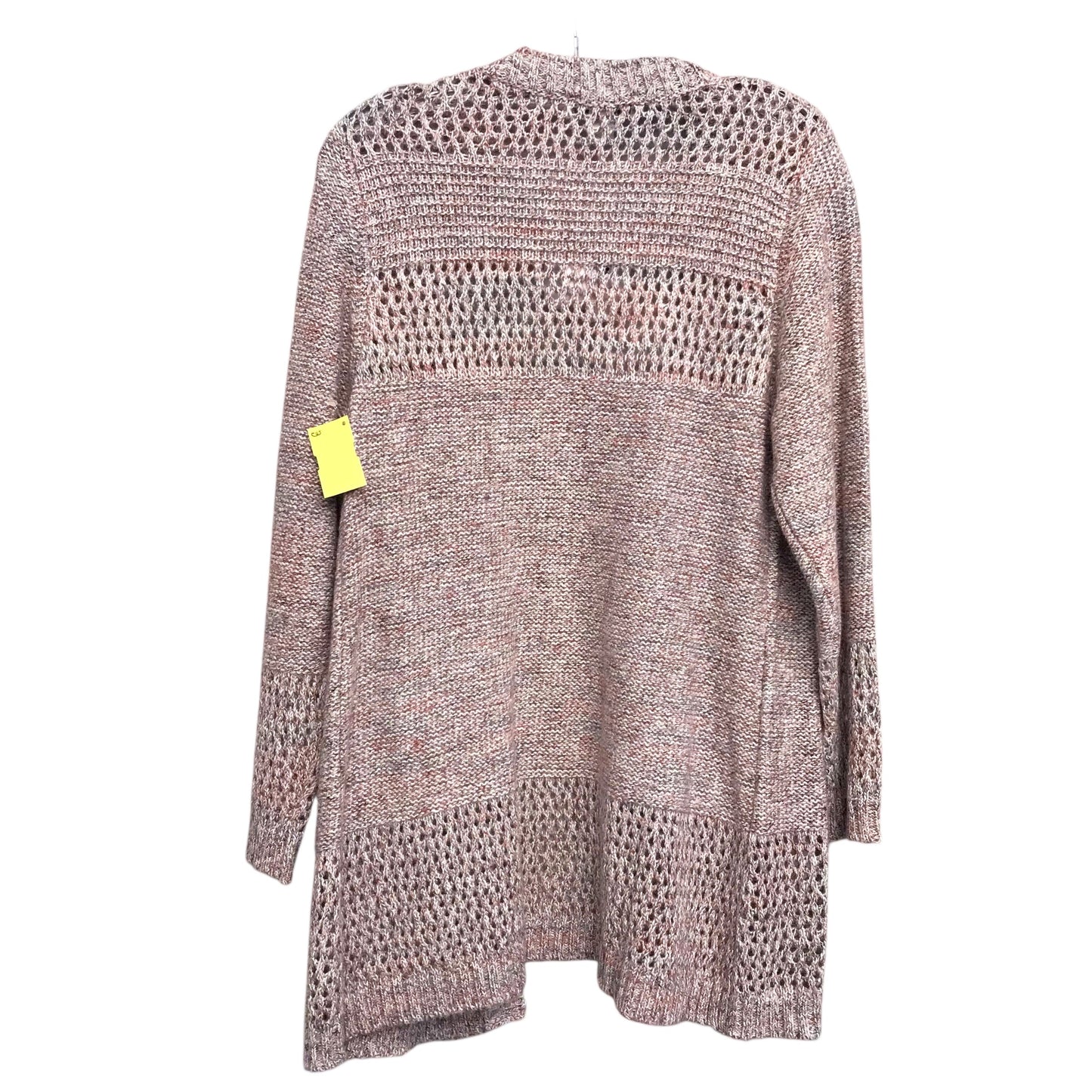 Sweater Cardigan By Christopher And Banks In Pink, Size:Mp