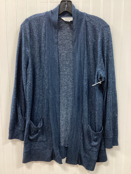 Cardigan By Market & Spruce In Blue, Size:L