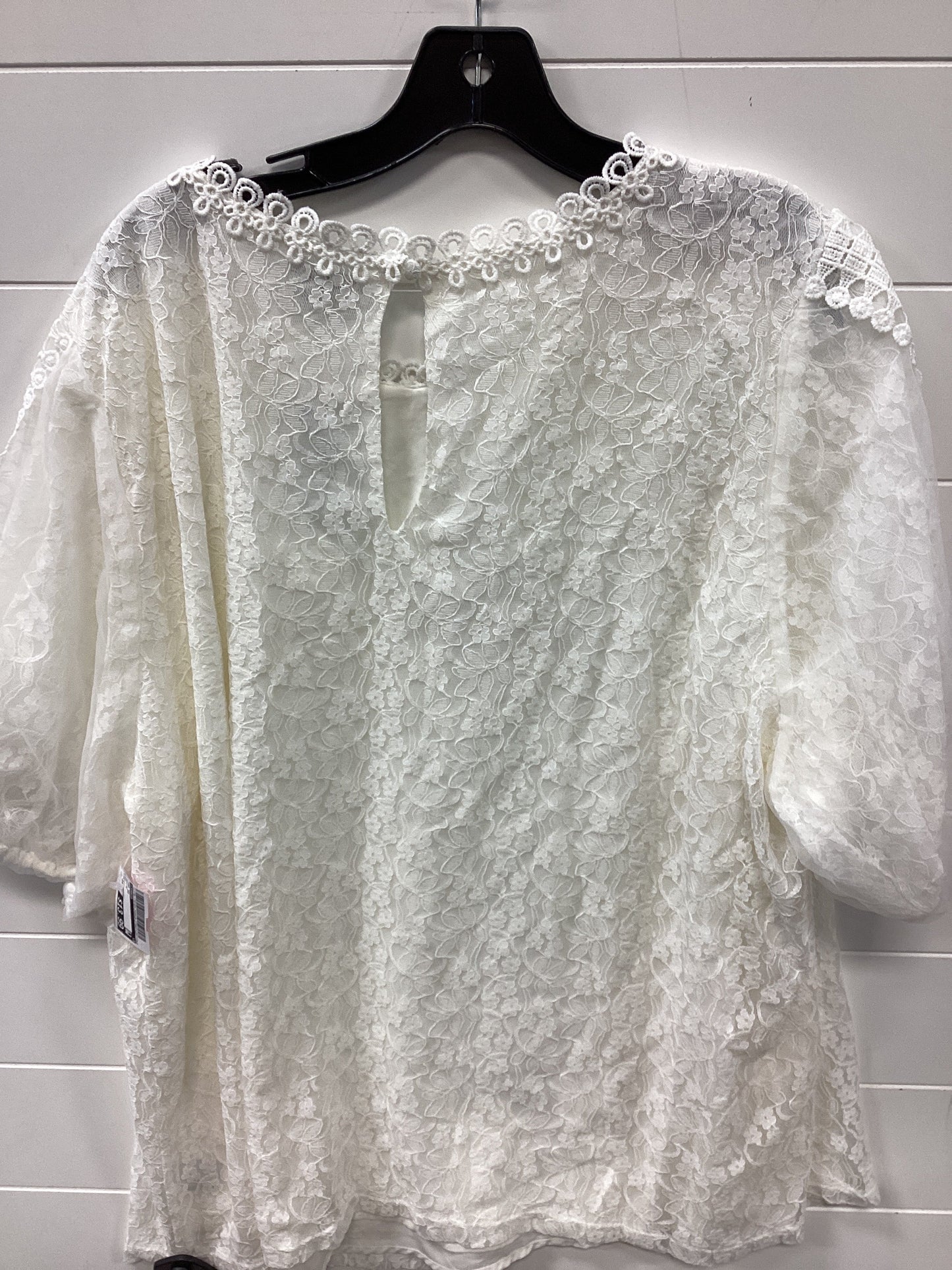 Top Ss By Torrid In White, Size:3X