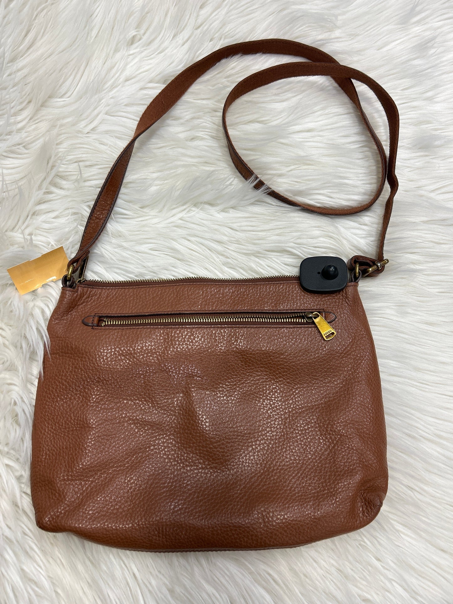 Crossbody By Fossil In Brown, Size:Large