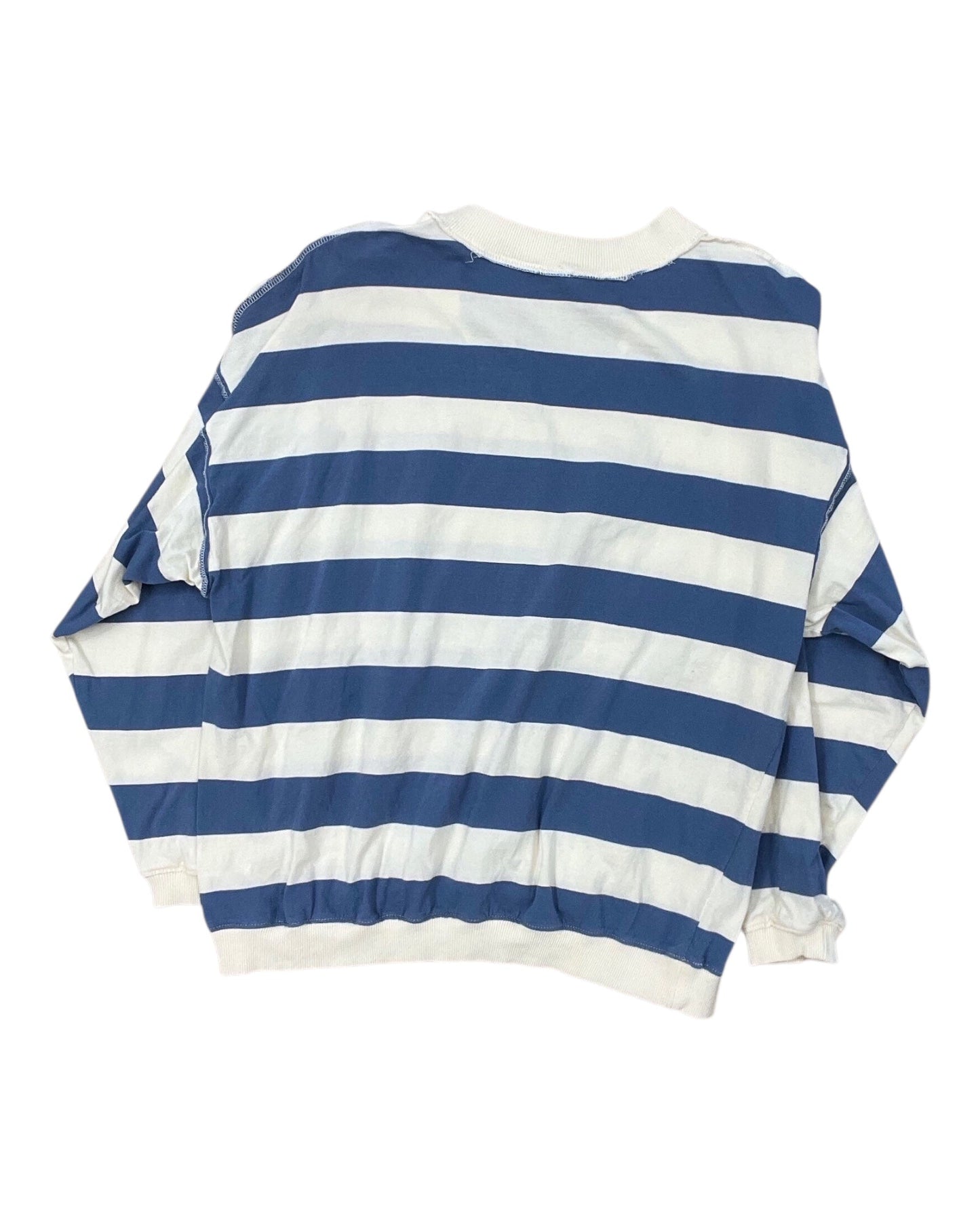Top Ls By Wishlist In Blue & Cream, Size:S
