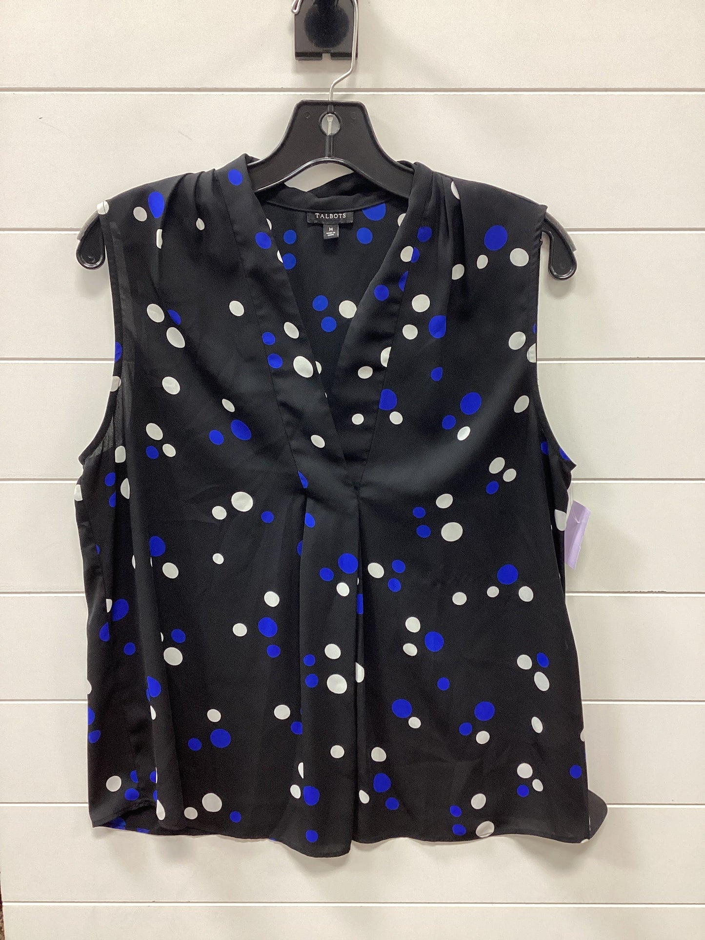 Top Ss By Talbots In Polkadot Pattern, Size:M