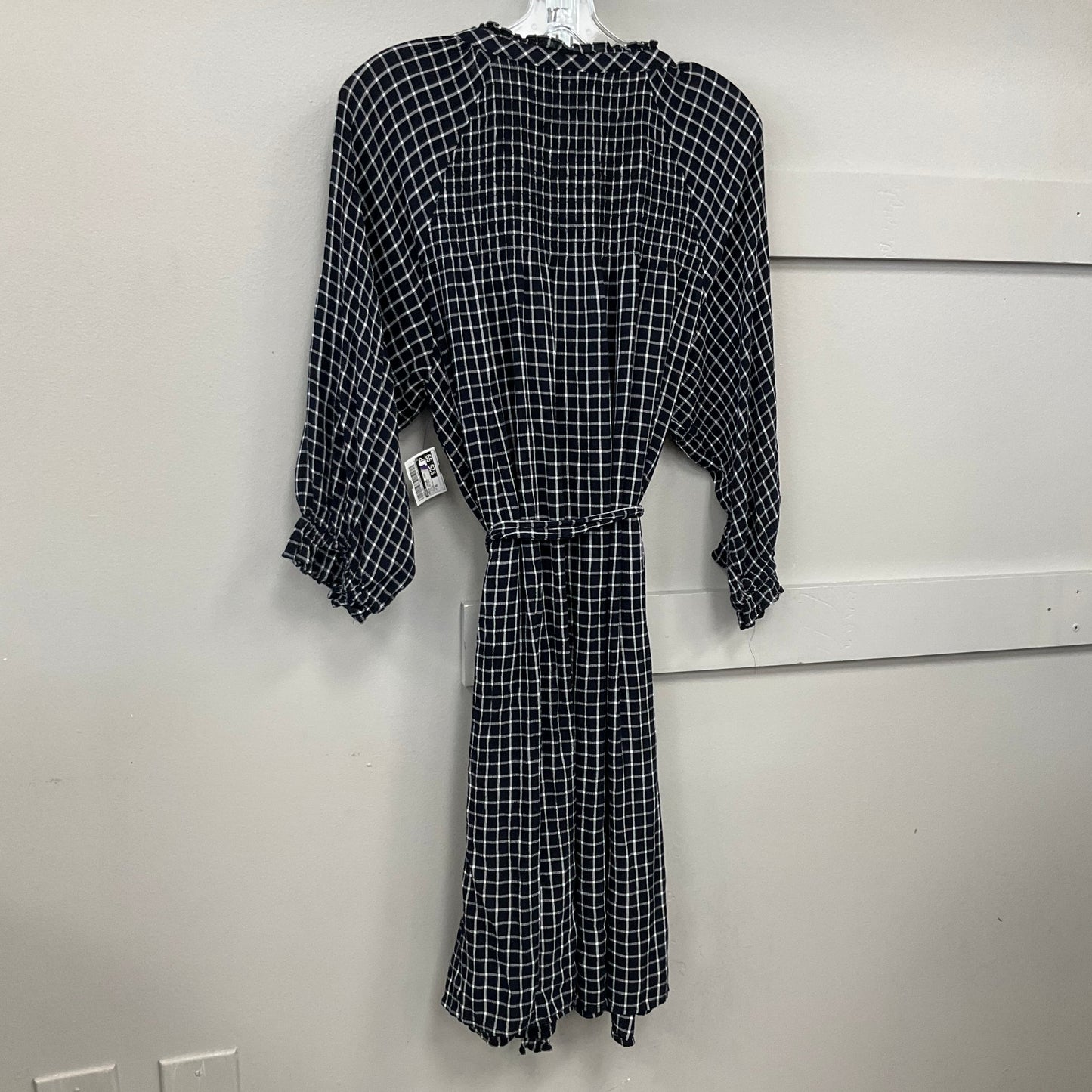 Dress Casual Midi By Maeve In Plaid Pattern, Size:Xl