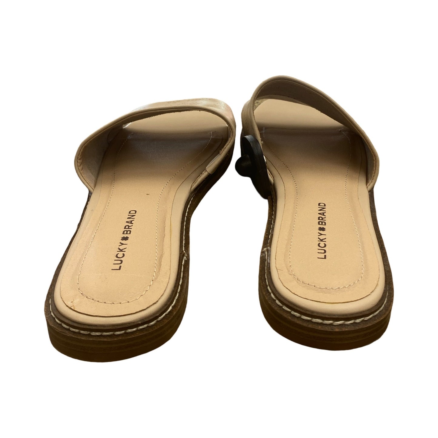 Sandals Flats By Lucky Brand In Pink, Size:9.5