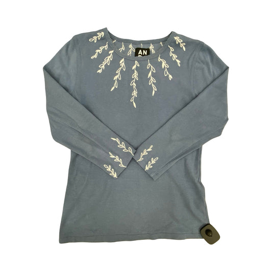 Top Ls By Alp N Rock In Blue & White, Size:S