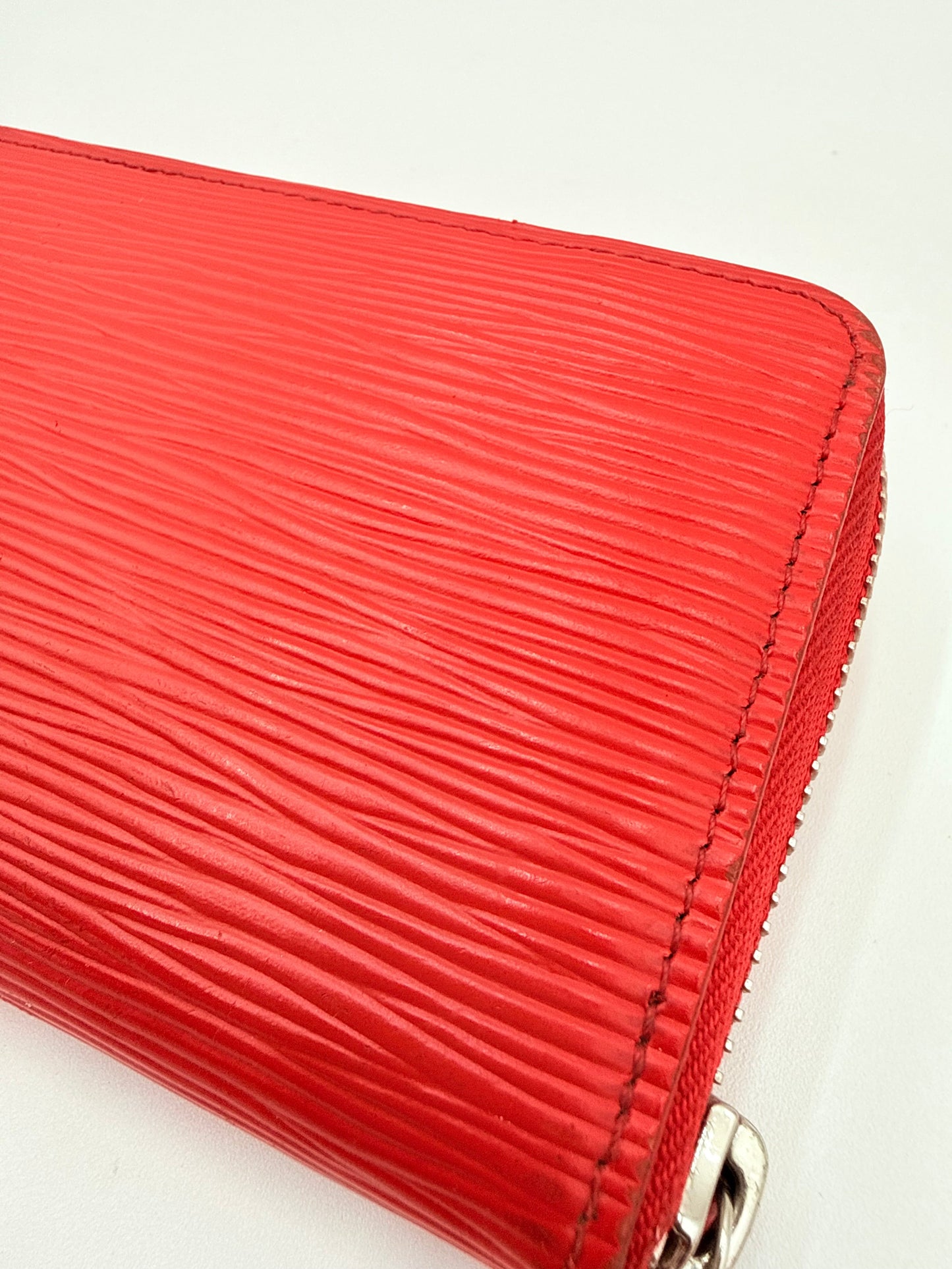Wallet Luxury Designer By Louis Vuitton In Red, Size:Medium