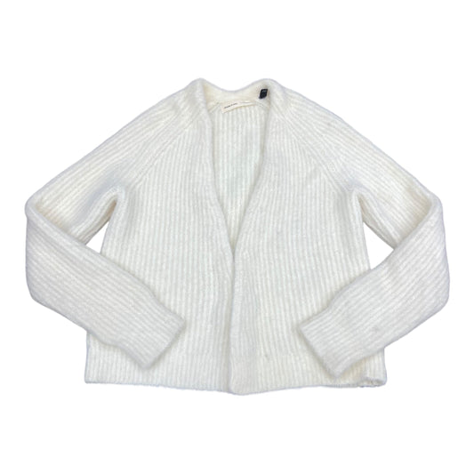 Sweater Cardigan By Anthropologie In Cream, Size:Xs